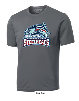 Steelheads Adult Polyester Full Chest T-Shirt